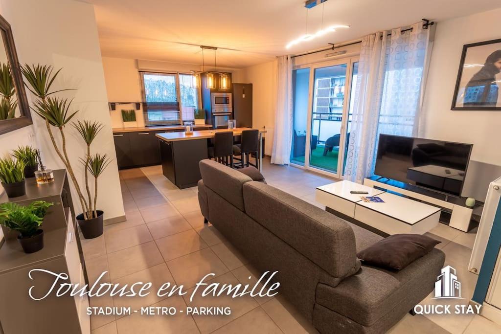 Apartmán T3-2 Min Metro-24 24H Toulouse Exteriér fotografie